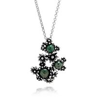 Collana Giovanni Raspini Donna MARGHERITE GARDEN in Argento Quarzo 11202 - 11202